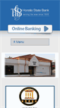 Mobile Screenshot of horatiostatebank.com